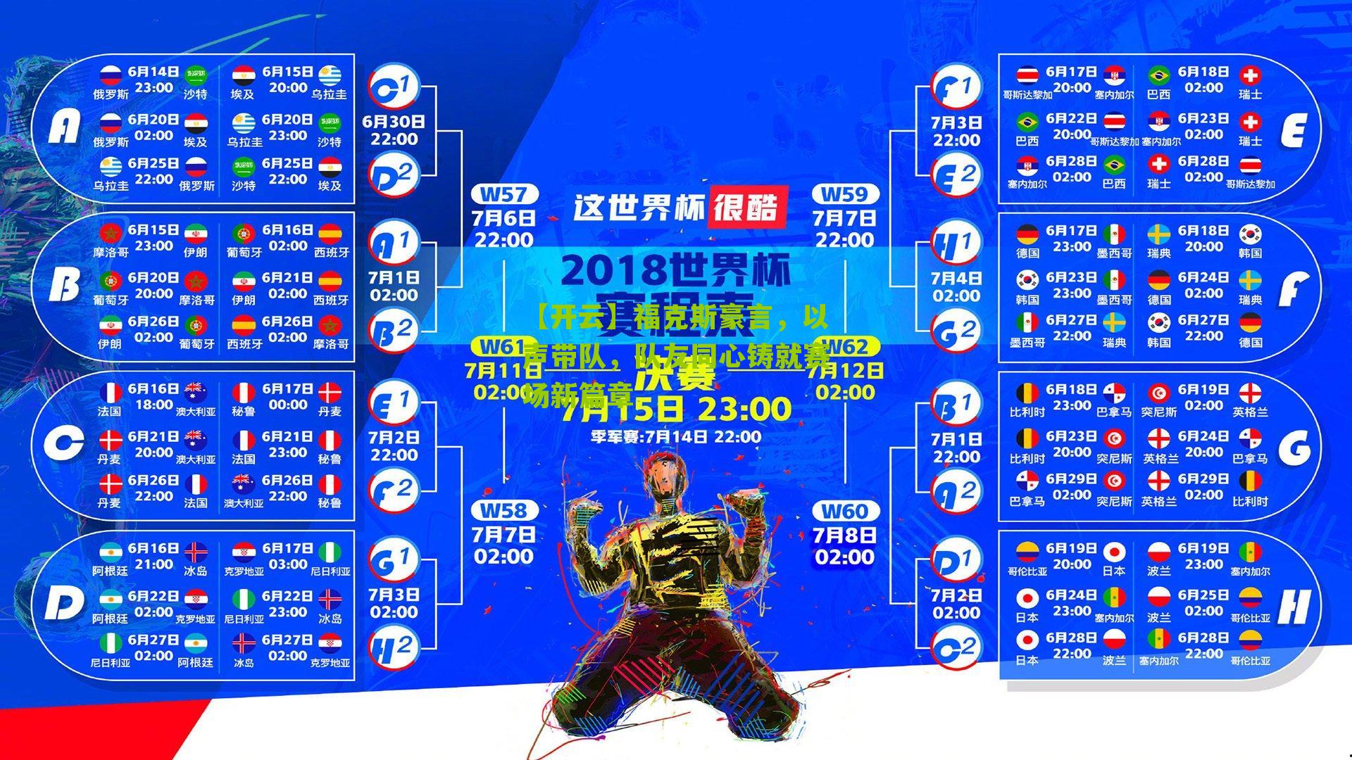 福克斯豪言，以声带队，队友同心铸就赛场新篇章